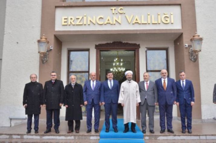 Diyanet İşleri Başkanı Erbaş’tan, Vali Arslantaş’a Ziyaret